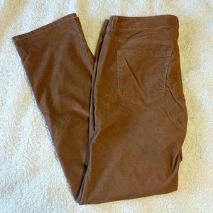 LOFT modern straight corduroys 10